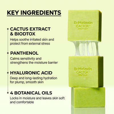 CACTOX Pore Relief Serum Soap